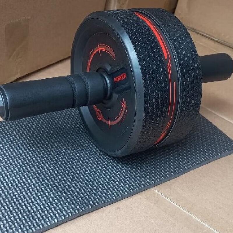 Dual-Wheel Abdominal Roller
