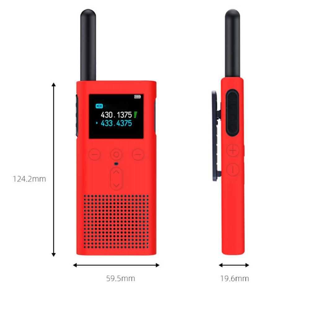 Wear-resistant Soft Case Silicone Mobile Radio Skin for Xiaomi Walkie Talkie 2S Outdoor