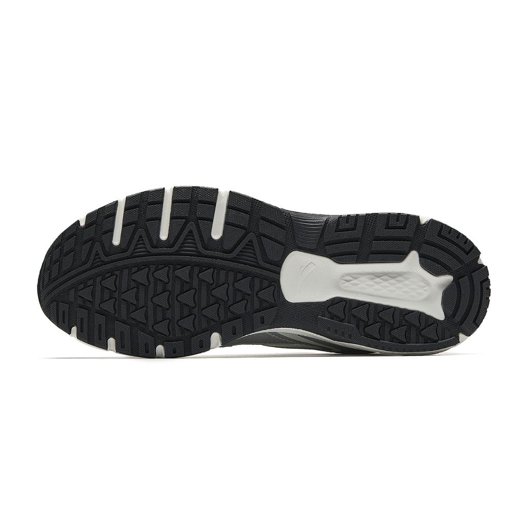 Anta AT952 V5 Comfortable Sports Shock Absorbing Wear Resistant Low Top Casual Running Shoes Men sneaker White Silver Black 912625592-2