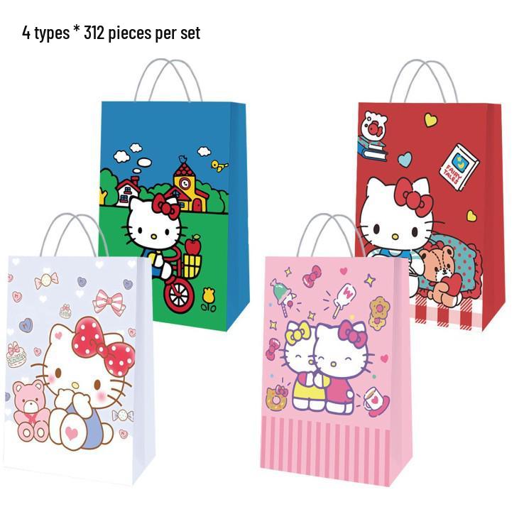 In Stock Hello Kitty Birthday Party Kraft Gift Bags