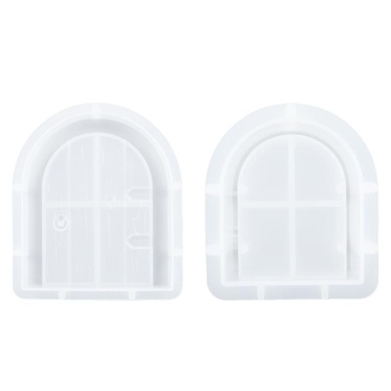 

Wall Art Silicone Molds Cabin Silicone Resin Mold with Hooks Room Epoxy Casting Mold for DIY Crafts Home Wall Decor 1