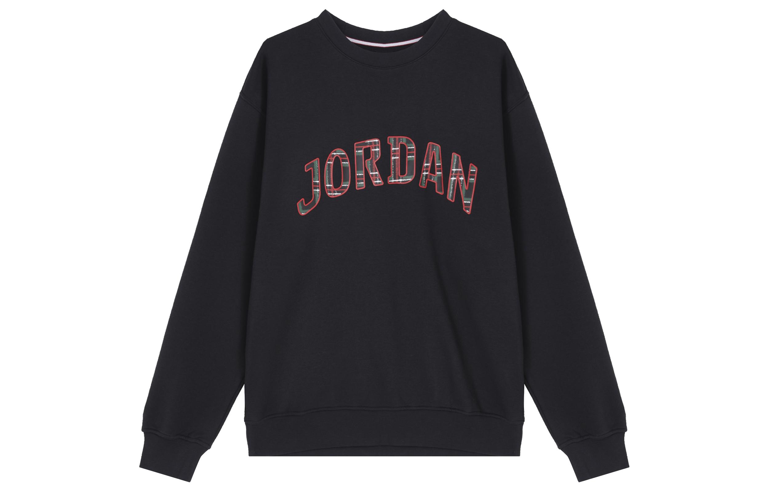 Jordan ESSENTIALS Gestricktes Panel Buchstabe Fleecegefüttert Sport Langarm S XL