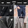 2/20Pairs Metal Invisible Trousers Hook Clasp Eyes Closure Fasteners Buckle Skirt Dress Bra Sewing DIY Garment Hooks Accessories