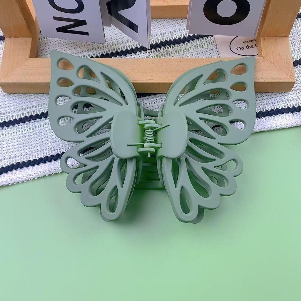 Elegante Pinza per Capelli a Doppia Struttura a Forma di Farfalla - Pinza a Squalo di Alta Qualità per Donne