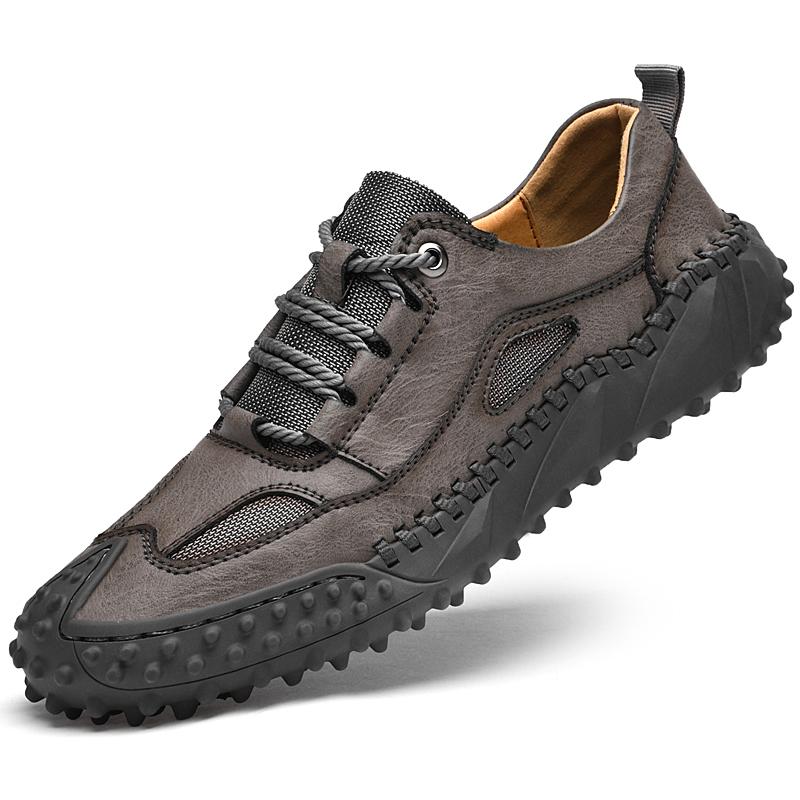 Gentleman Adulto Loafers Breathable Slip on Moccasins Stylish Driving Men's Shoes Spring Autumn Casual Leather Shoes for Man