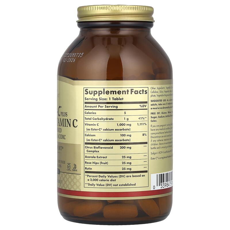 Ester-C® Plus, Vitamin C, 1,000 mg, 180 Tablets