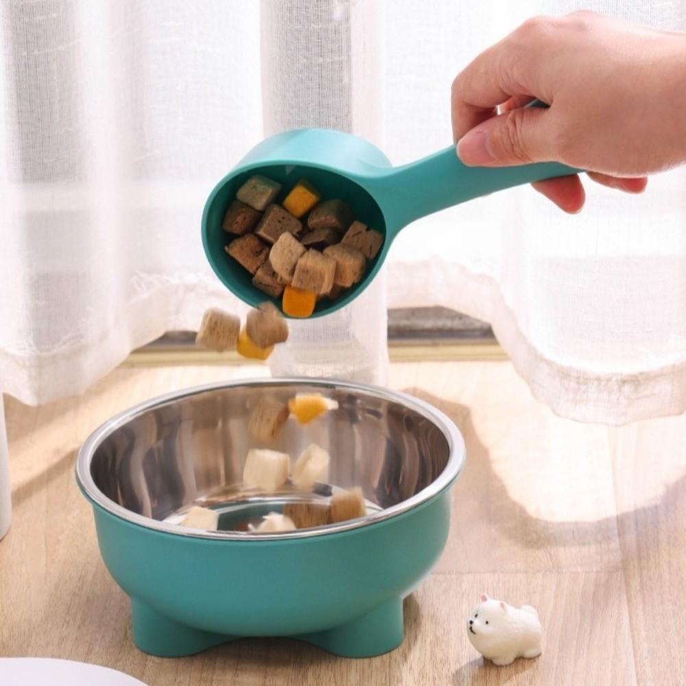 Neck Protection Cat Food Bowl Stainless Steel Pet Feeder Creative Pet Feeding Dish For Kittens
