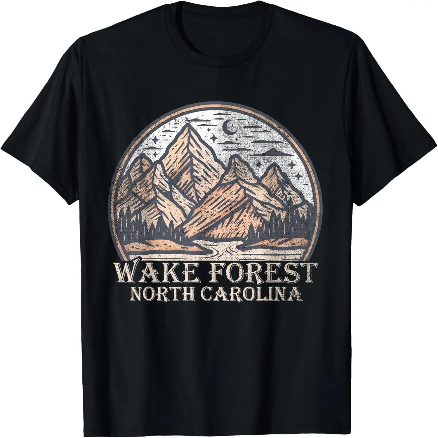 Wake Forest Северная Каролина NC _ Футболка для активного отдыха S разноцветный