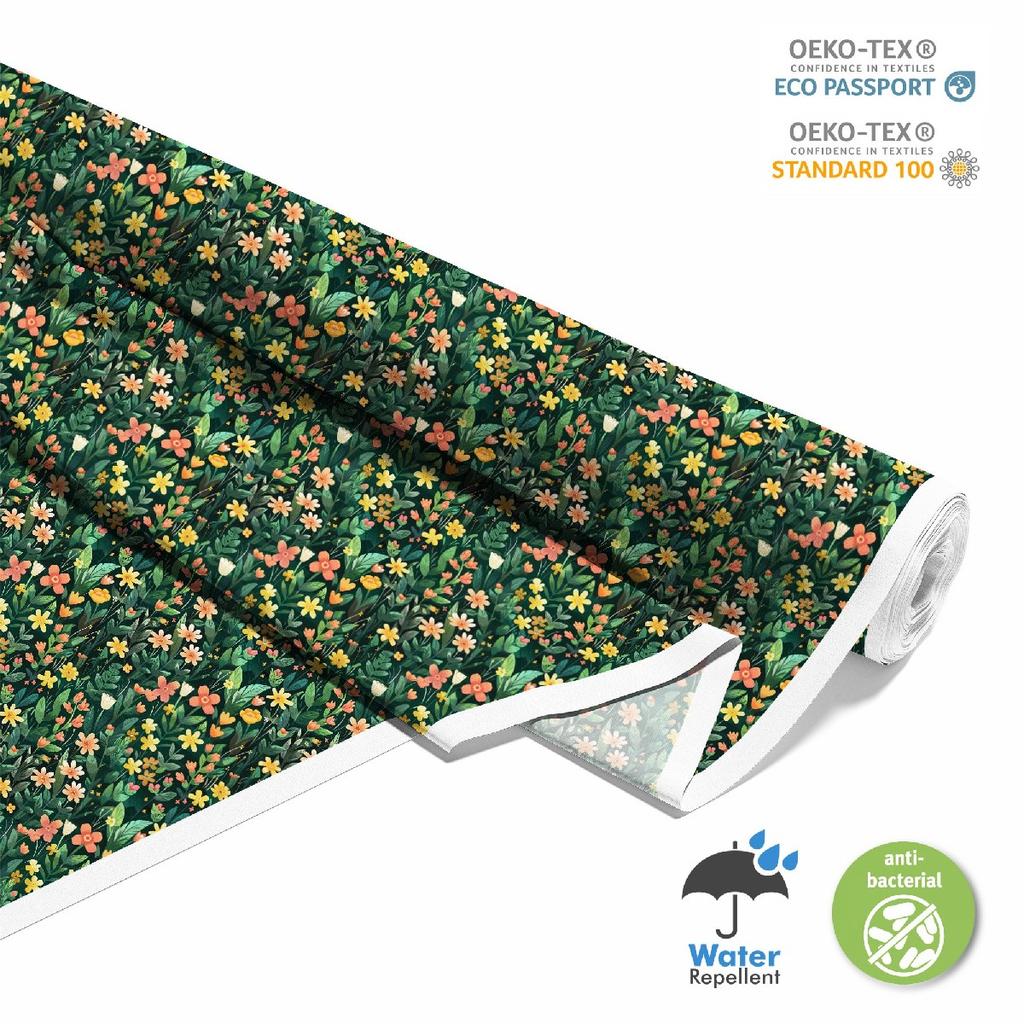 Outdoor Dekostoffe Oxford - Motiv Frühling I Dx7145
