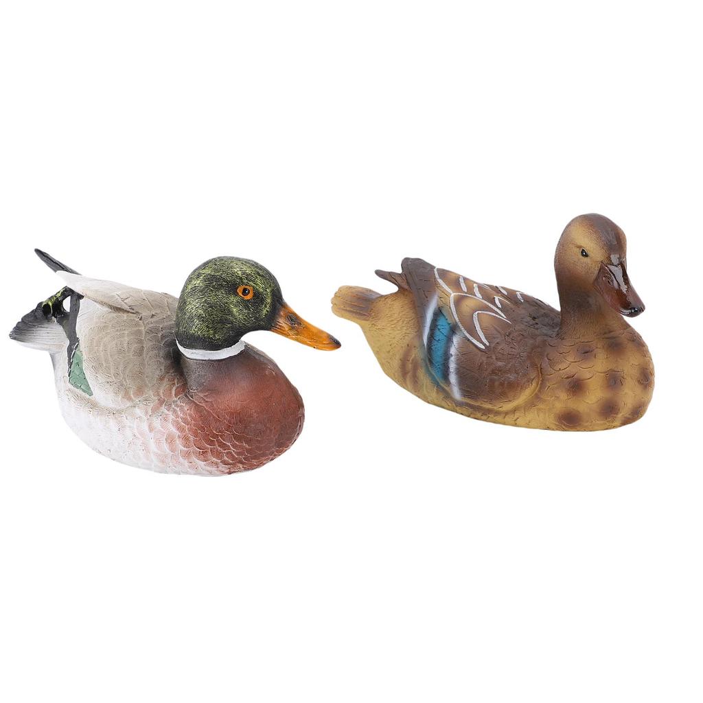 Floating Duck Sculpture Pond Duck Float Ornament Garden Pool Fish Tank Decoration for Outdoor Backyard