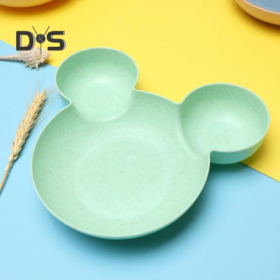 Serviertablett aus Kunststoff, leicht zu reinigen, langlebig, BPA-freier Teller mit getrockneten Früchten