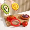 Fruit and Vegetable Storage Containers Reusable Silicone Refrigerator Box Storage Bowls Saver Holder Keeper Foronion Tomato