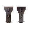 A84E-10 PCS Brick Hook Clips For Outdoor Hanging No Drilling Required For 60-70Mm Bricks