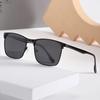 2026 new polarized sunglasses with acetate pins on the temples, high-end sunglasses, European and American fashion glasses, specifically for driving