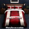 F1 Design Bed Bedding Set 1 Duvet Cover + 2 Pillowcases Soft Breathable Household Bed Linens
