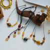 Irregular Beaded Necklace Handmade Geometry Necklace Trendy Irregular Necklace  Party