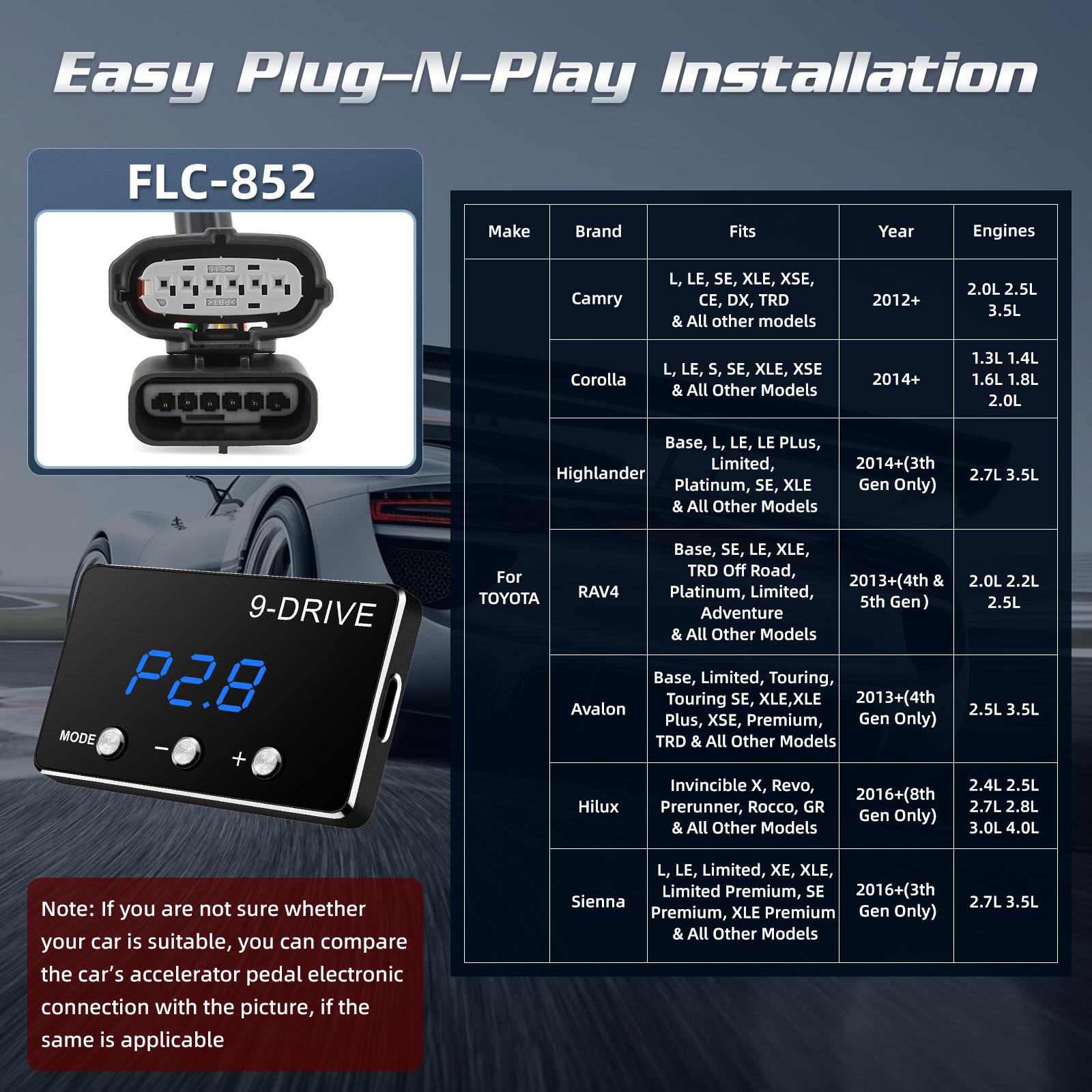 Tuning Car Throttle Response Controller Plug