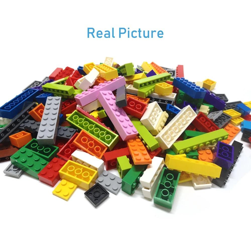 25pcs DIY Building Blocks Smooth 1x6 Figure Bricks 11Colors Educational Creative Toys for Children Size Compatible With Brand