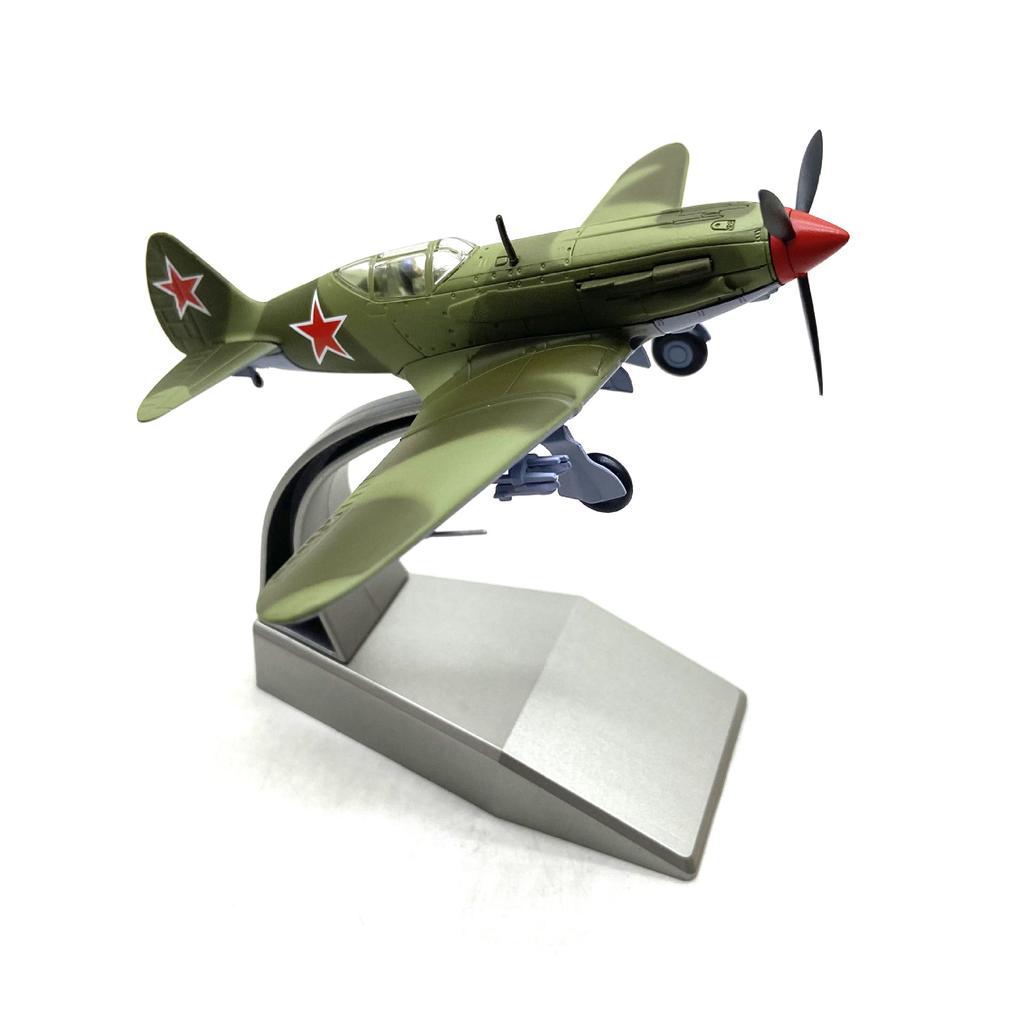 New Diecast 1:72 Alloy Mig-3 Fighter Simulation Airplane Model Classic Finished Static Collection Ornament Display Gift Toy