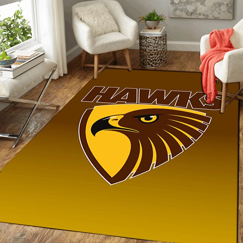 Hawthorn FC Rug Floor Mat for Living Room or Bedroom Soft and Comfortable Carpet a Gift for Birthday and Holiday.MFF0918406