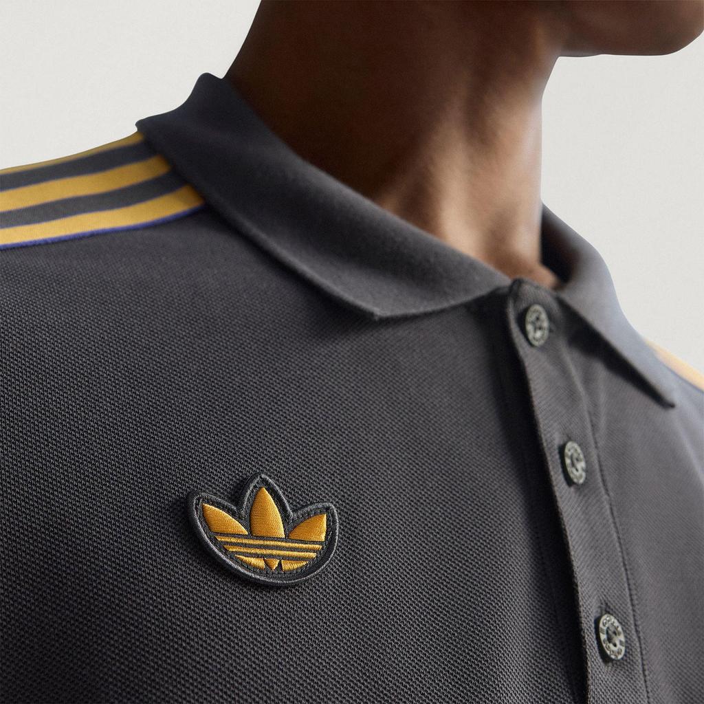 adidas Genuine Trefoil Men's Soccer Sports Loose POLO Shirt JN2822