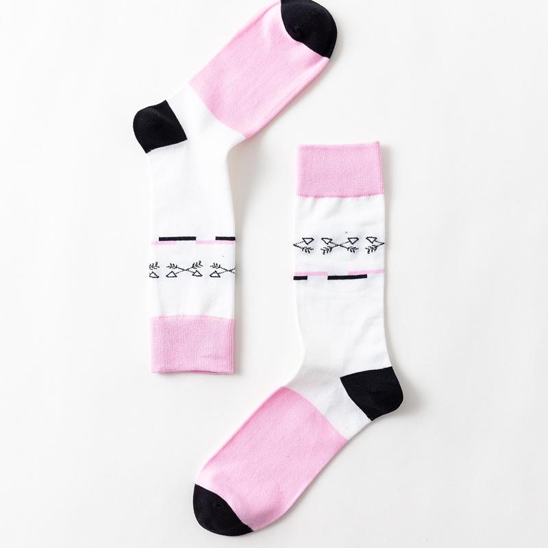 Fashion Women Socks Summer Colorful Novelty Combed Cotton Socks Casual Crew Socks Wedding Gift
