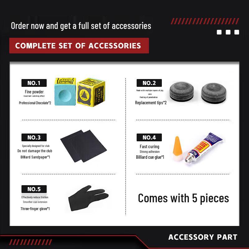 LIVEX Professional Billiard Cue Stick