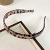 Folding Headband Acrylic No Pressure Anti-Slip Tortoiseshell Pattern Retro Style Adjustable Hair Hoop Hair