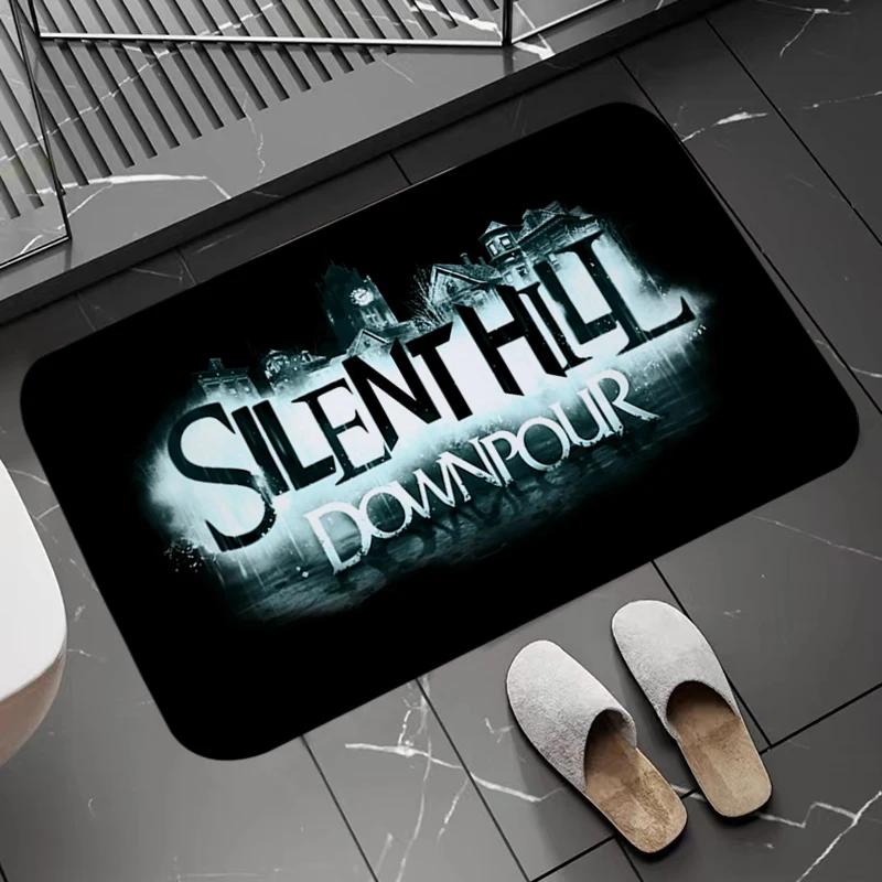 Long Corridor Carpet Welcome To Silent Hill Bedroom Mats Balcony Prayer Rug Absorbent Living Room Bath Carpets Entrance Door Mat