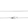 Sears Snake Chain Silver 55cm Necklace, 925, 1.1mm Wide,