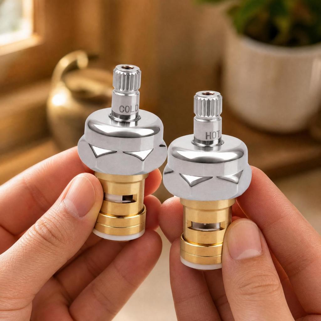 2 Pieces Cold and Faucet Port Repair Kit High Compatibility Classic