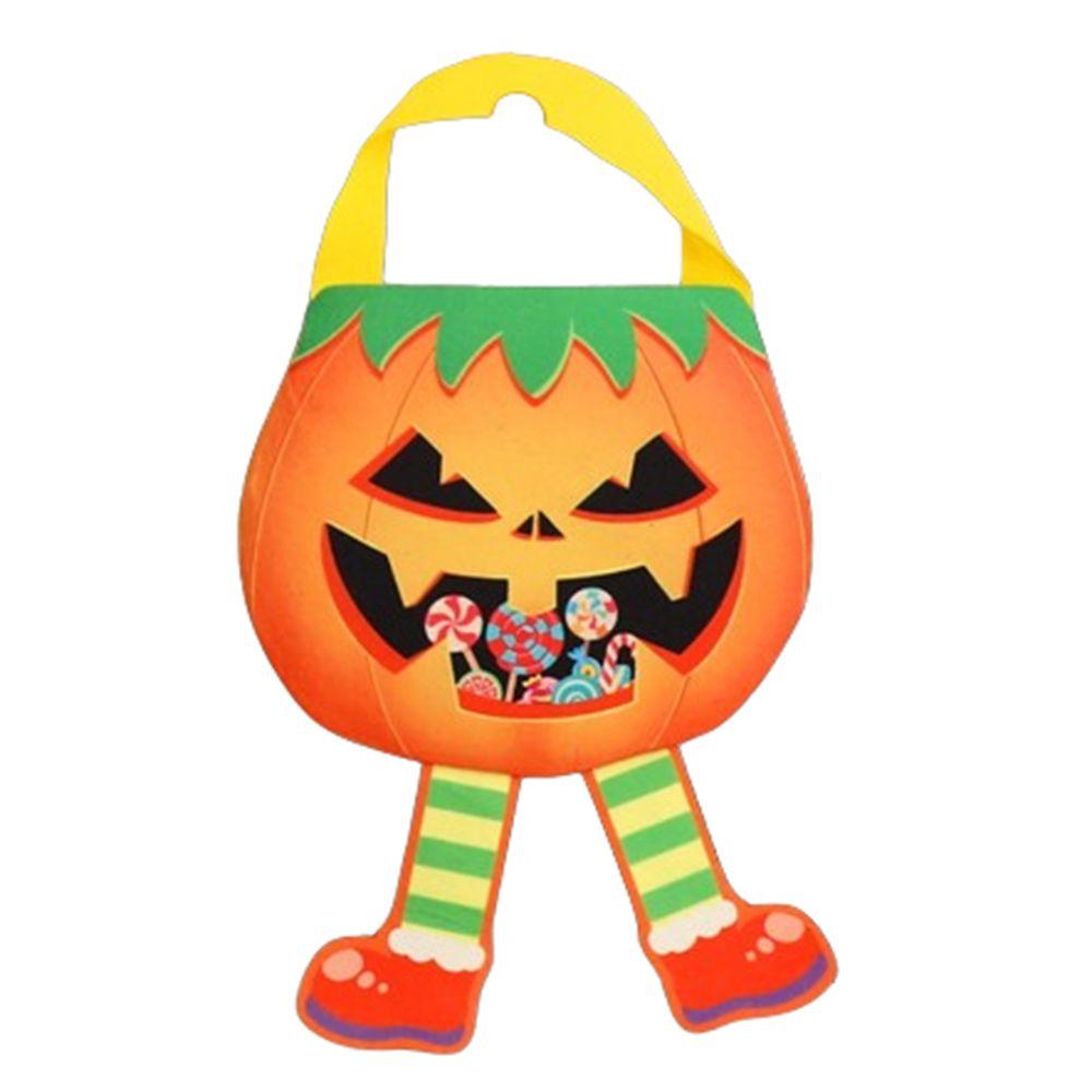 

Ghost Pumpkin Pattern Handbag Reusable Non-Woven Tote Bags Lightweight Halloween Candy Bag Kids Style A7