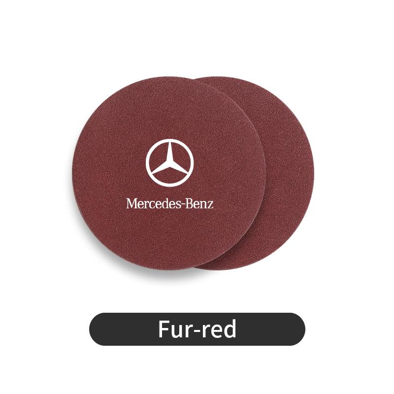 

Car Coaster Water Cup Bottle Holder Anti-slip Pad Mat Interior For Benz W202 W212 W126 W140 W168 W177 CLS GLE GLC GLS CLA