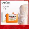 Sadoer 100G Kojic Acid Facial Soap Face Wash Foam Facial Cleanser Moisturizing Hydrating Oil Control Body Bathing Handmade Soap