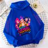 New KPop Demon Hunter Cartoon Girls Hoodies Children's Korean Wave Print Fashion Casual Tops Casual Girls Clothing Warm