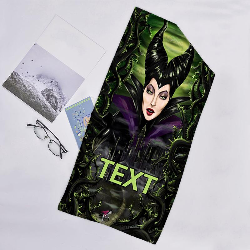 1pc Villain2 Beach Towel with Custom Name, Beach/Swimming/Bath/Picnic/Camping Towel, Suitable for Seaside Beaches
