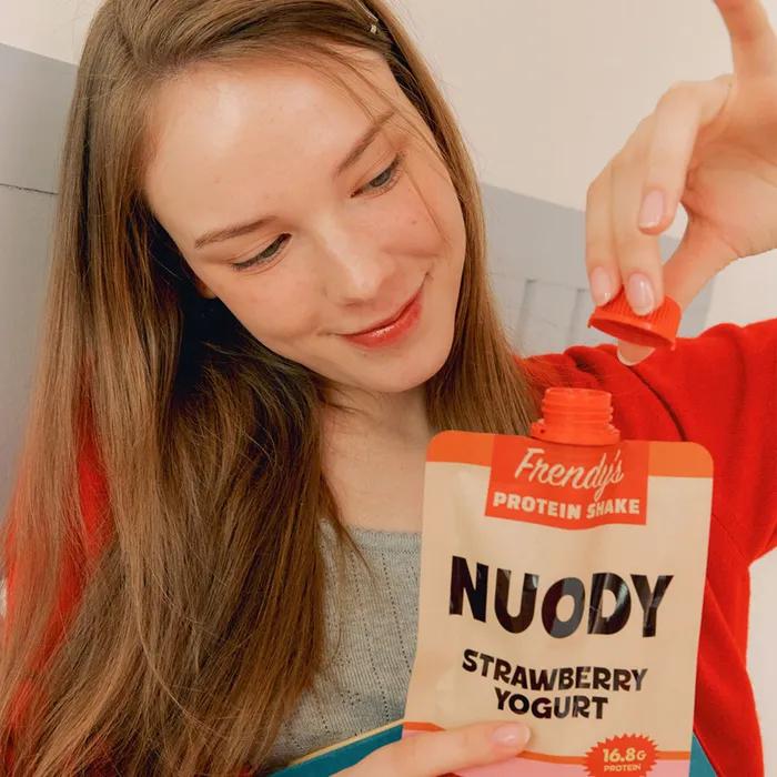 [7 Servings] Diet Protein Protein Shake Strawberry Yogurt 40g (7 Packs)