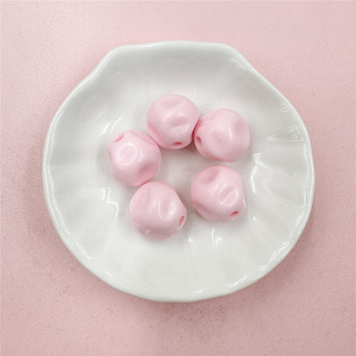 

Простая мода 5 шт. гетероморфные бусины креативный браслет 14,5*15,3 мм «сделай сам» для ожерелья акриловые материалы ручной работы модный подарок изысканные ювелирные изделия Pink