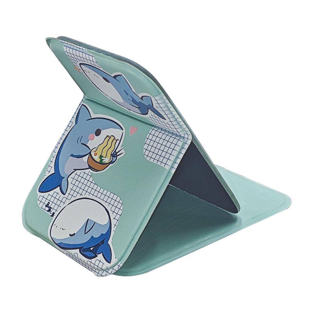 Portable Folding Rose Mirror: Compact HD Double-Sided Makeup Mirror with Flip-Top Design