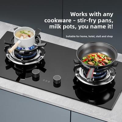 Kitchen Burner Cast Iron Gas Burners Stand Anti Slip Portable Stove Support Stable Wok Rack Stoves Protection