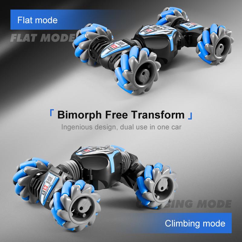 Gesture Sensing Mini Twist Car Stunt Transformation Four-Wheel Drive Climbing Electric Lighting Music Toy Car Remote Control