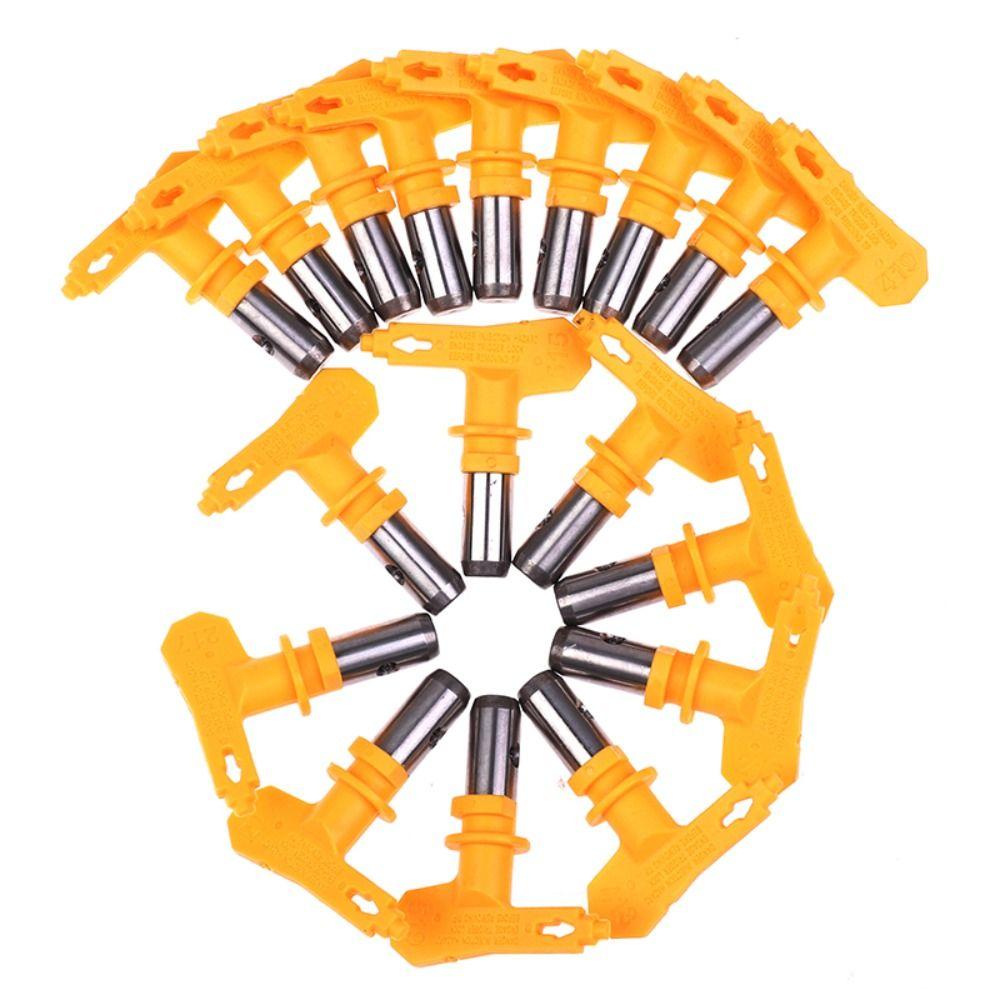 

Прочный инструмент для ремонта автомобилей, безвоздушная краска, желтая серия 5, насадка для аэрографа, распылитель краски