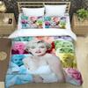Three-Piece Marilyn Monroe Digital Printing Kit Bedding Home Textiles