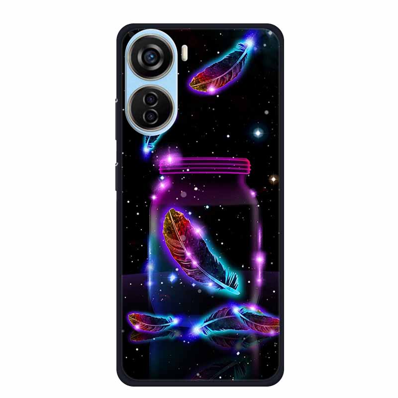 Handyhülle Für ZTE Axon 40 Lite Rückseite Hülle Schwarzes Silikon Weiche Hülle Für ZTE Blade V41 Vita V50 Design 5G LIBERO 5G IV Hülle