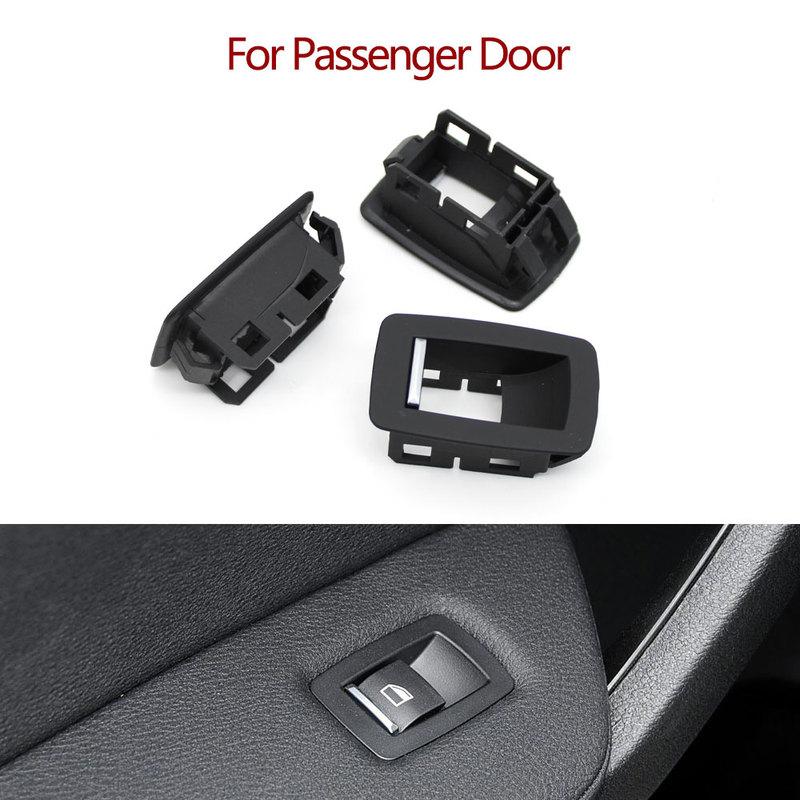 LHD RHD Car Interior Front Rear Door Window Lifting Switch Cover Trim Decoration Outer Frame Replace For BMW X3 F25 2011-2017