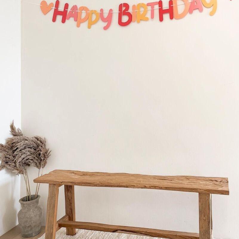 

Яркий фетровый баннер для дня рождения и годовщины, украшение, гирлянды