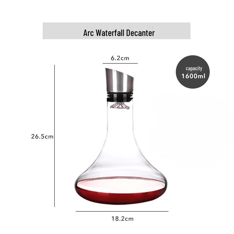 Artificial Crystal Waterfall Wine Aerator