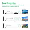 TV Antenna Indoor HD Digital for All Smart TVs Long Range with Signal Amplifier Supports Local Channels 4K 1080P Signal Boost