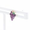 BLOOM February Birthstone Amethyst and Grape Earrings in 10K Yellow Gold (Single Ear) 0222-9109-0019-0000