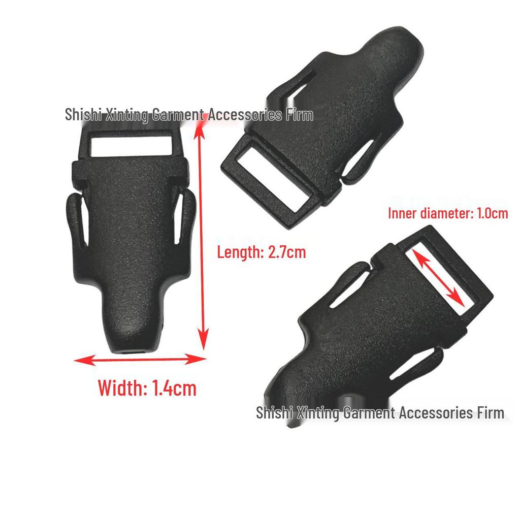 10mm Mini Buckle Nylon Pet Harness for Small Dogs, Adjustable DIY Craft Strap
